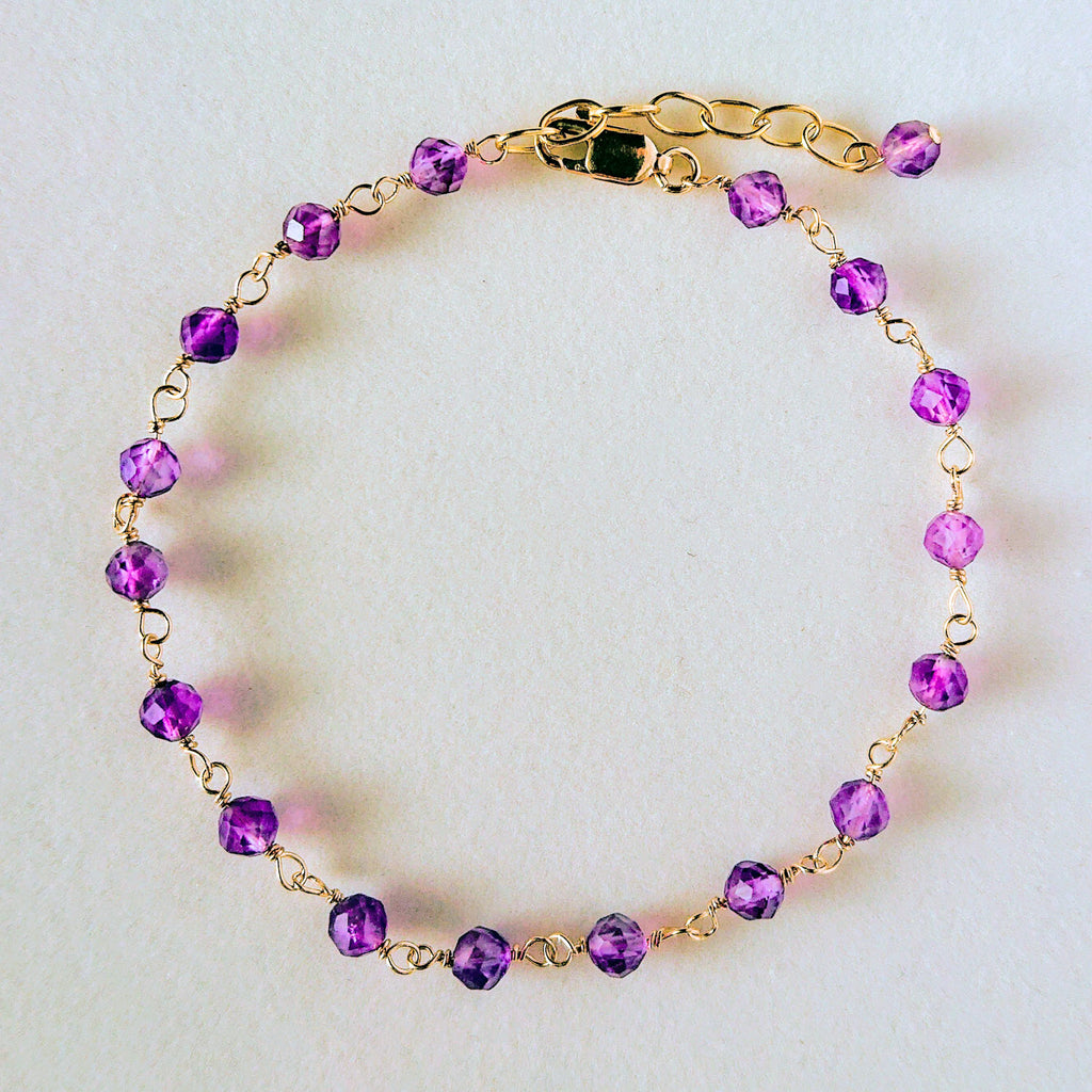 Bracelet Améthyste