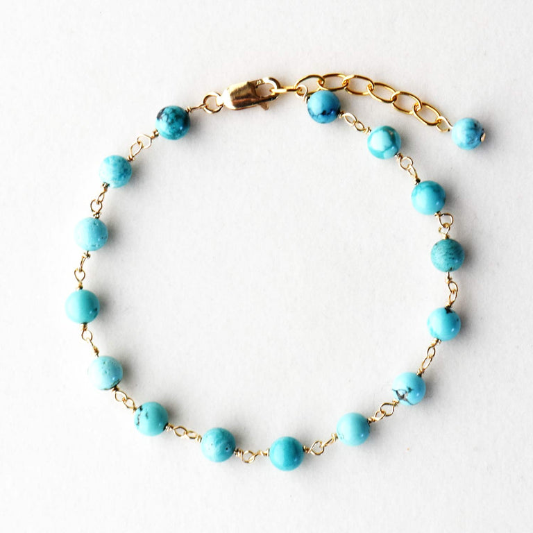 Bracelet Turquoise [Pierre de Naissance Décembre] Bracelet Turquoise