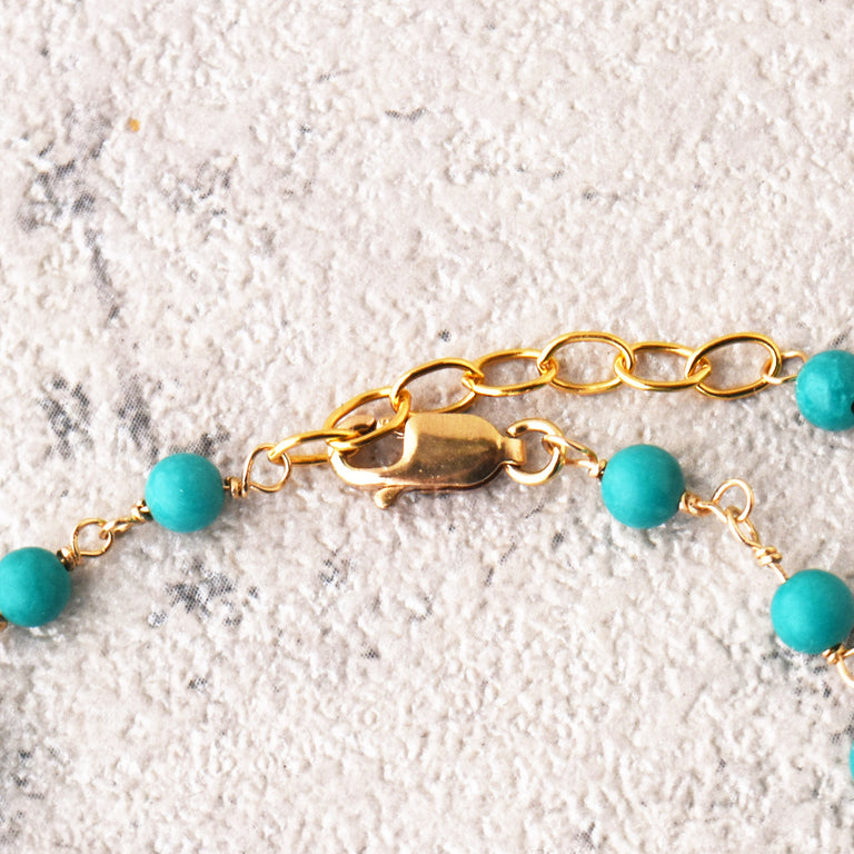 Bracelet Turquoise [Pierre de Naissance Décembre] Bracelet Turquoise