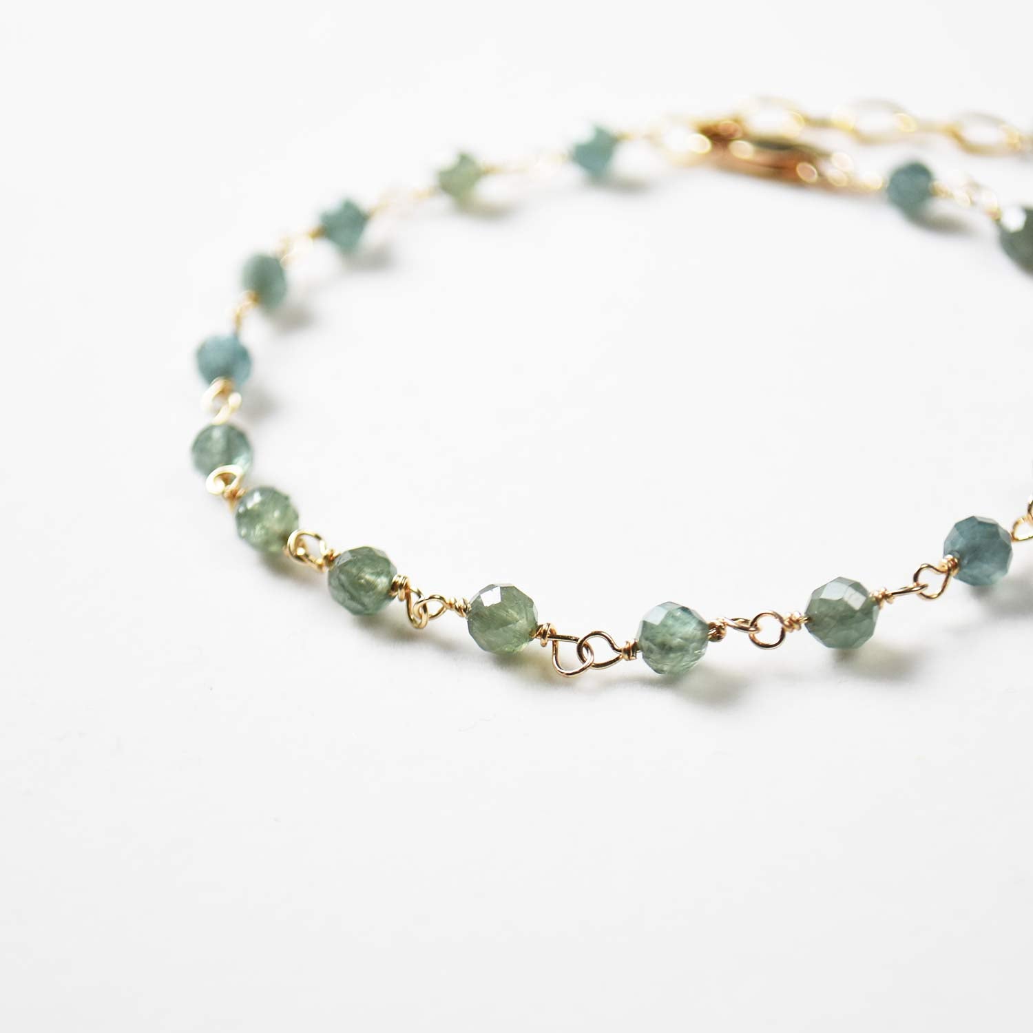 Green Apatite Bracelet