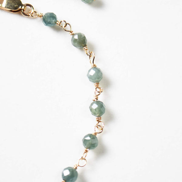 グリーンアパタイトブレスレット　Green Apatite Bracelet