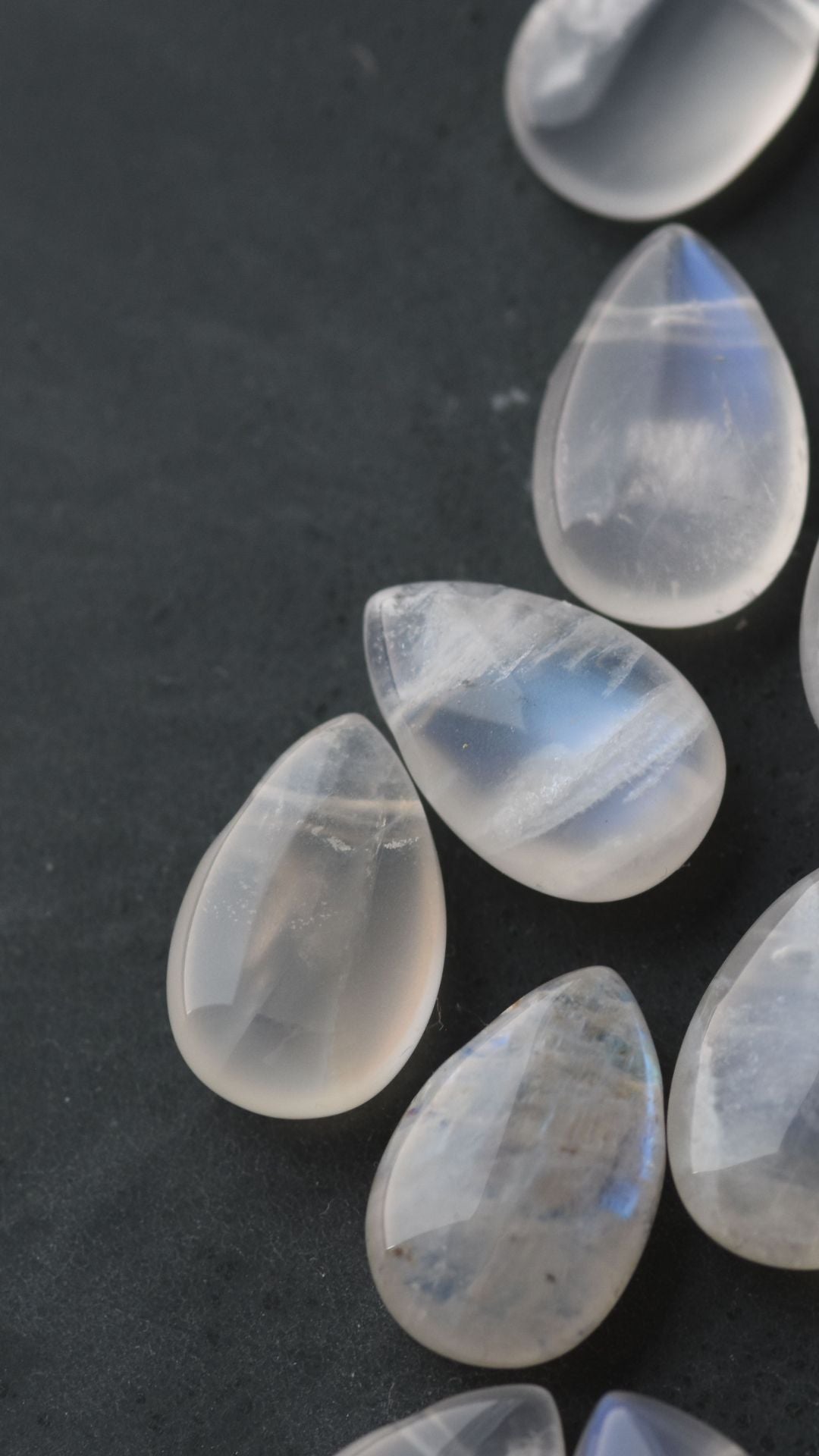 ムーンストーン×ターコイズネックレス【6月の誕生石】　Moonstone×Turquoise Necklace