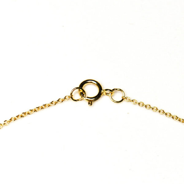 グリーンアベンチュリンの一粒ネックレス　Green Aventurine Necklace