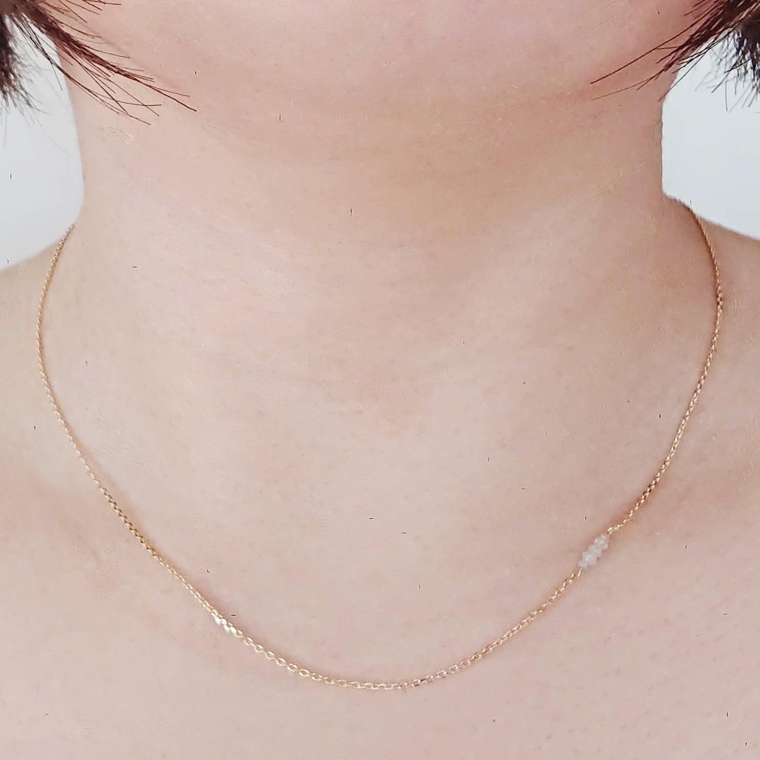 K18ダイヤモンドネックレス 【4月の誕生石】 K18 Diamond Necklace – gemish ｜ジェミッシュ 天然石ジュエリー通販サイト