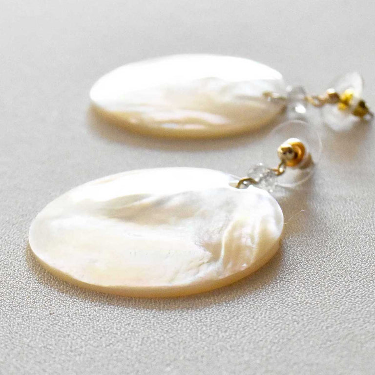 Boucles d'oreilles coquillage