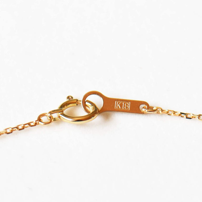 K18ダイアモンドネックレス 【4月の誕生石】 K18 Diamond Necklace – gemish - ジェミッシュ